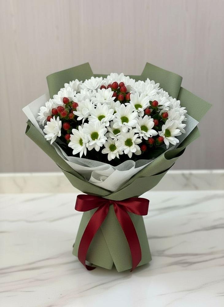 Букет цветов из: Хризантемы в Гололобово