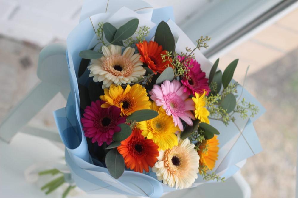 Букет цветов из: Герберы в Гололобово