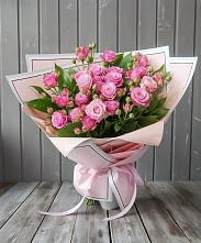 Букет Розовый кустик в Гололобово