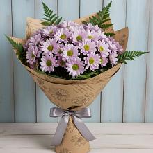 Букет цветов из:  Хризантемы #REPLACE_PRED# Гололобово