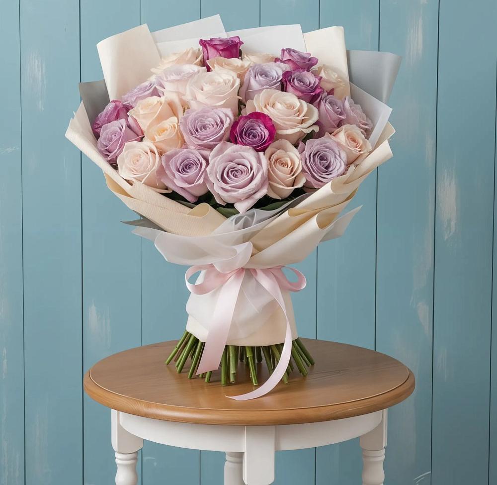 Букет цветов из: Розы в Гололобово