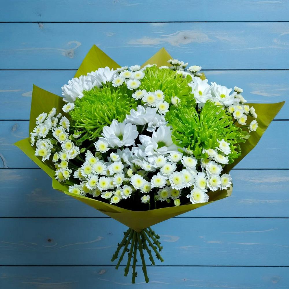 Букет цветов из: Хризантемы в Гололобово