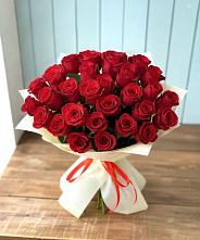 Букет 29 Красных роз в Гололобово