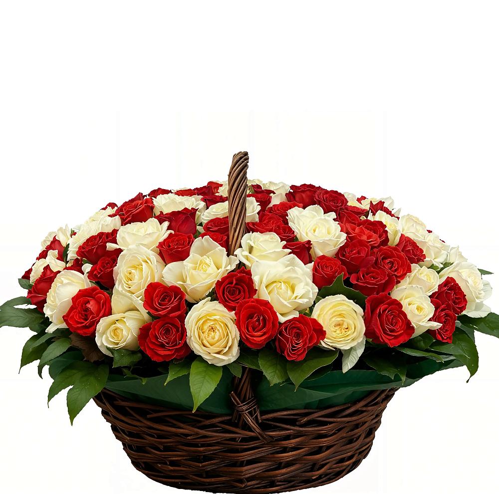 Премиум букет из: Розы в Гололобово